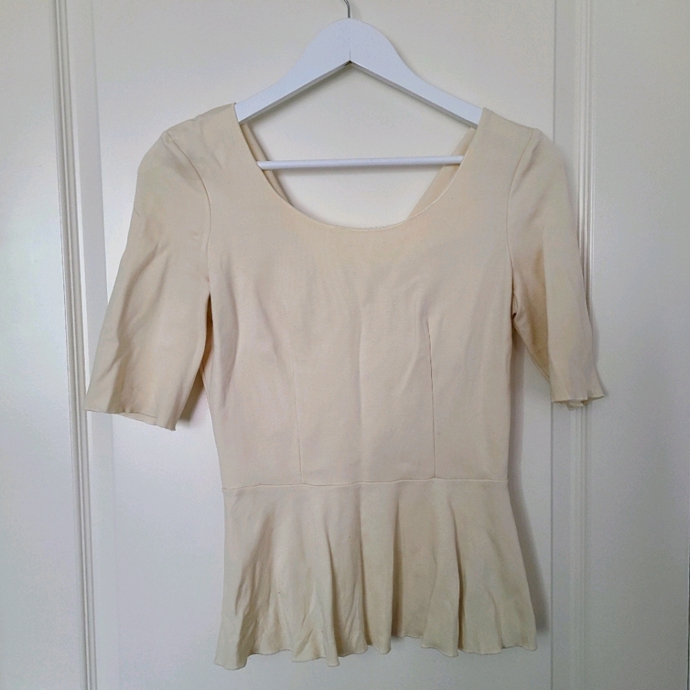 Babaton cream top size 2